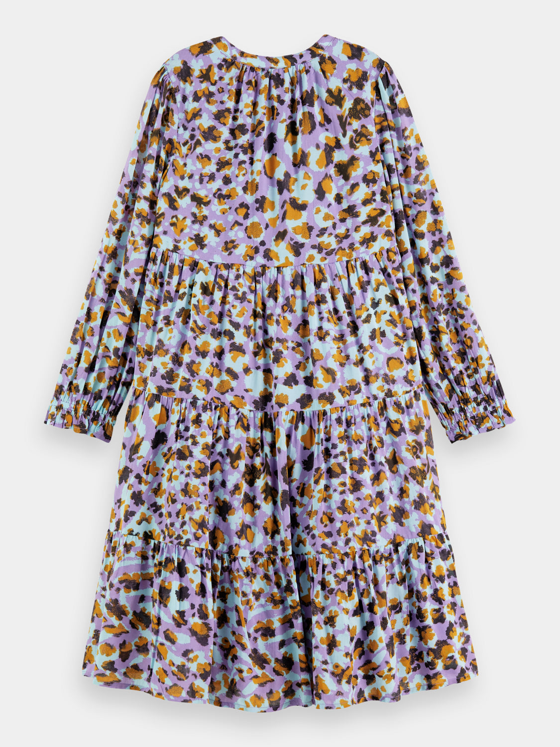 Kids - Printed panelled dress - Scotch & Soda AU