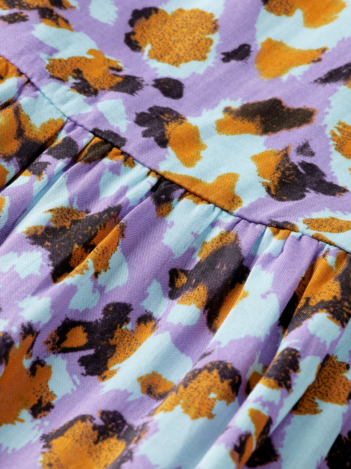 Kids - Printed panelled dress - Scotch & Soda AU