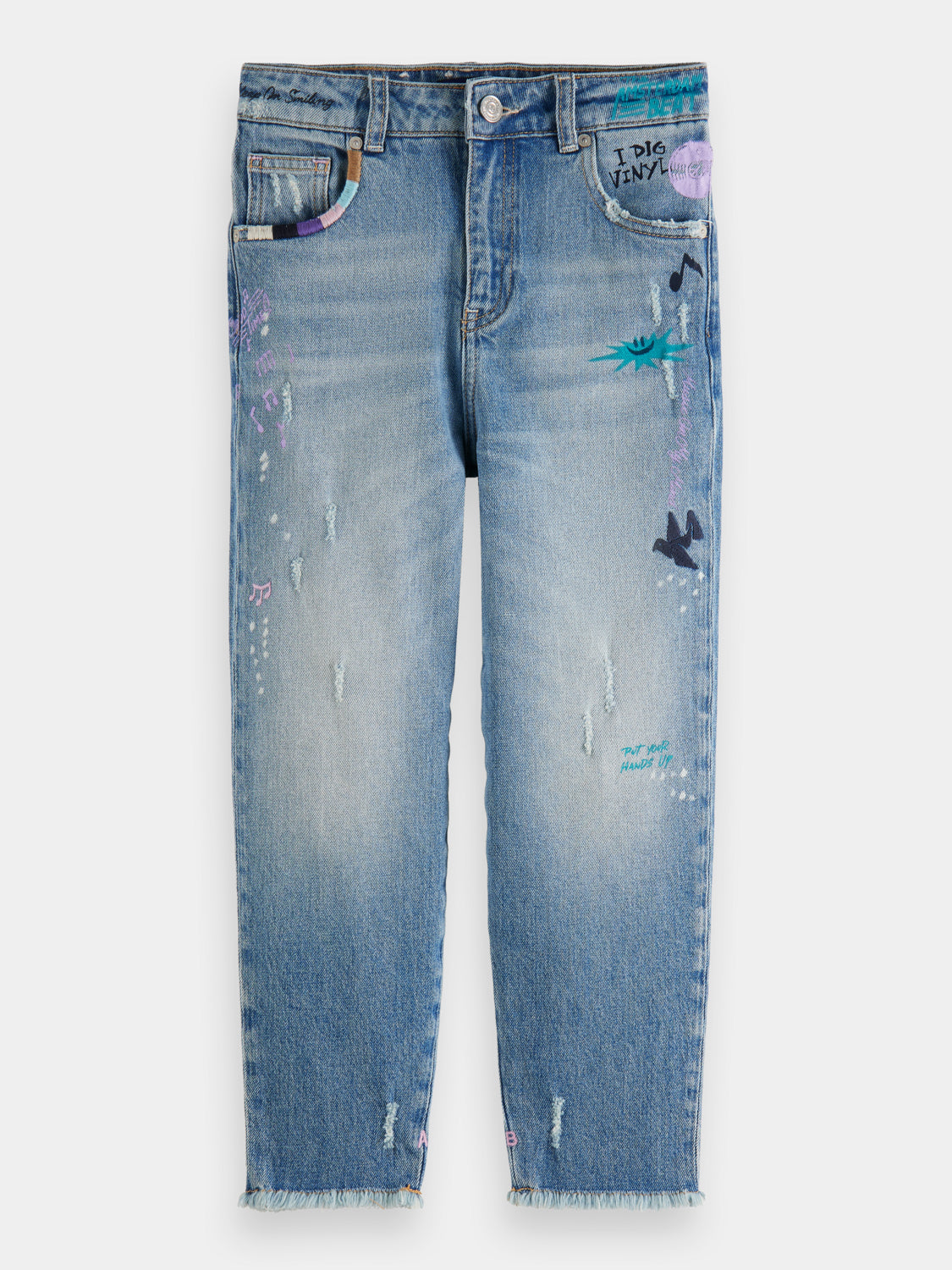Kids - Tide balloon-fit jeans - Scotch & Soda AU