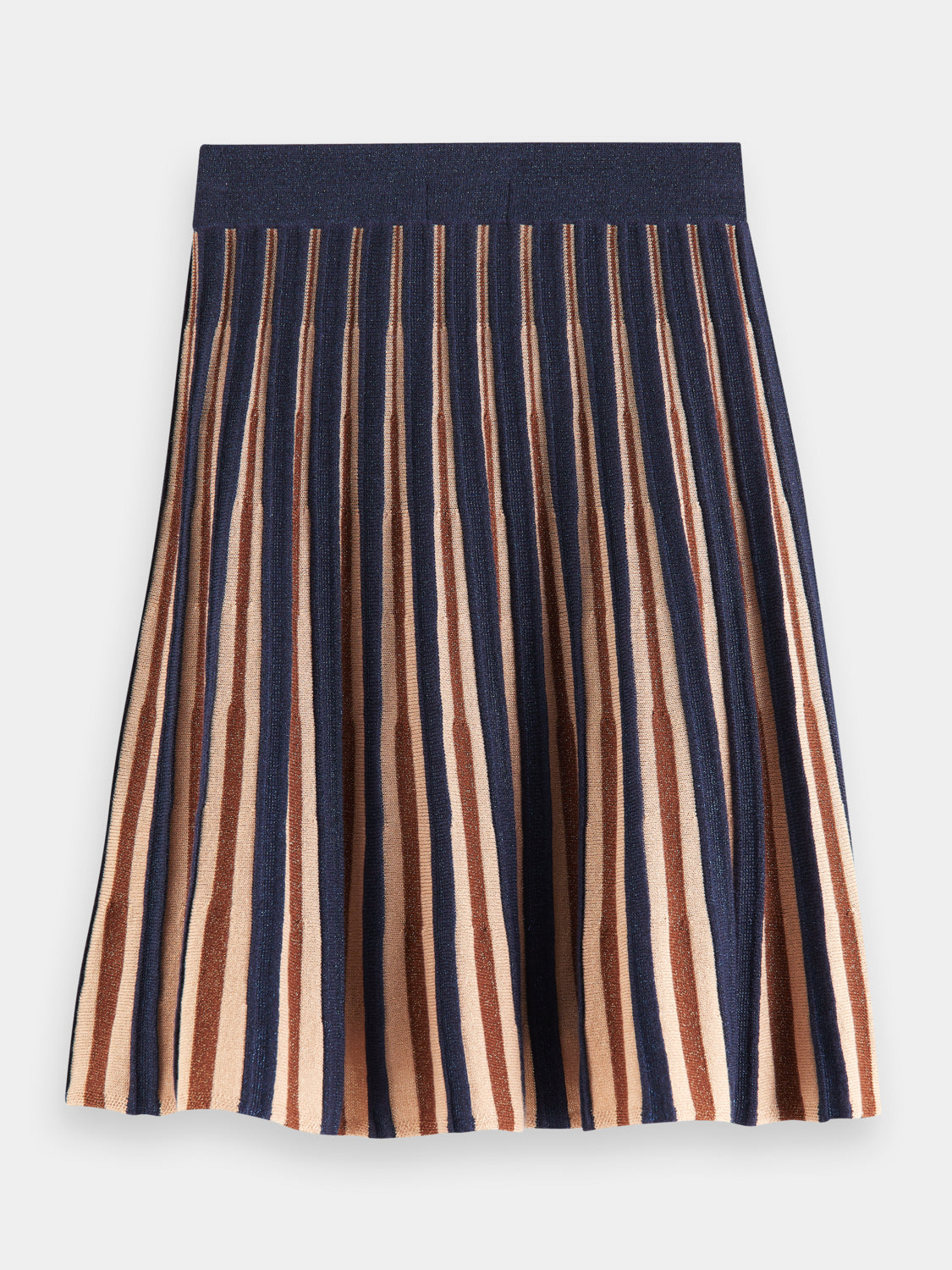 Kids - Pleated knitted glitter midi skirt - Scotch & Soda AU