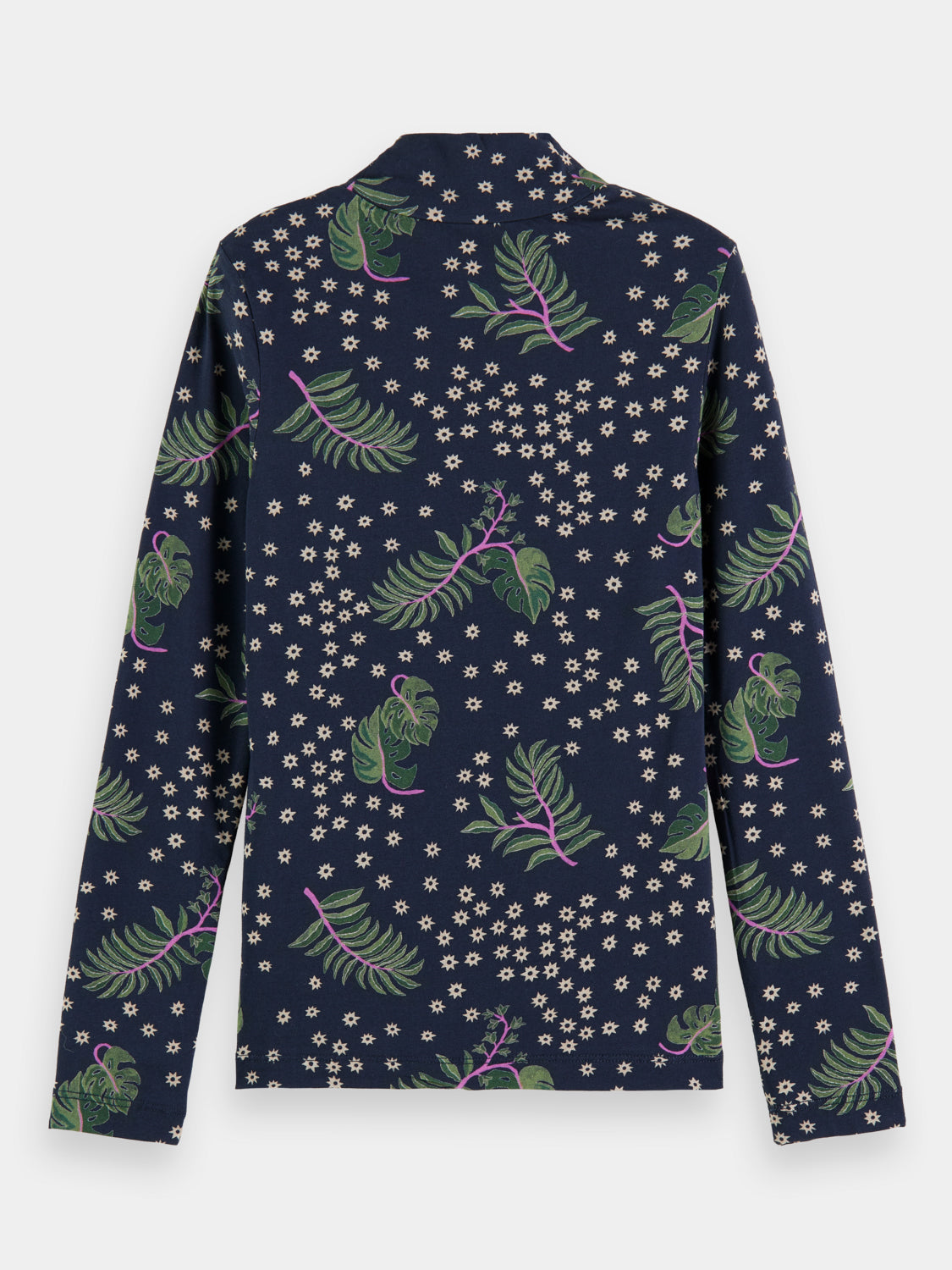 Kids - All-over printed high-neck t-shirt - Scotch & Soda AU