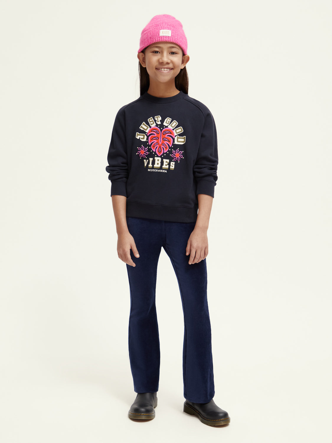 Kids - Flared corduroy leggings - Scotch & Soda AU