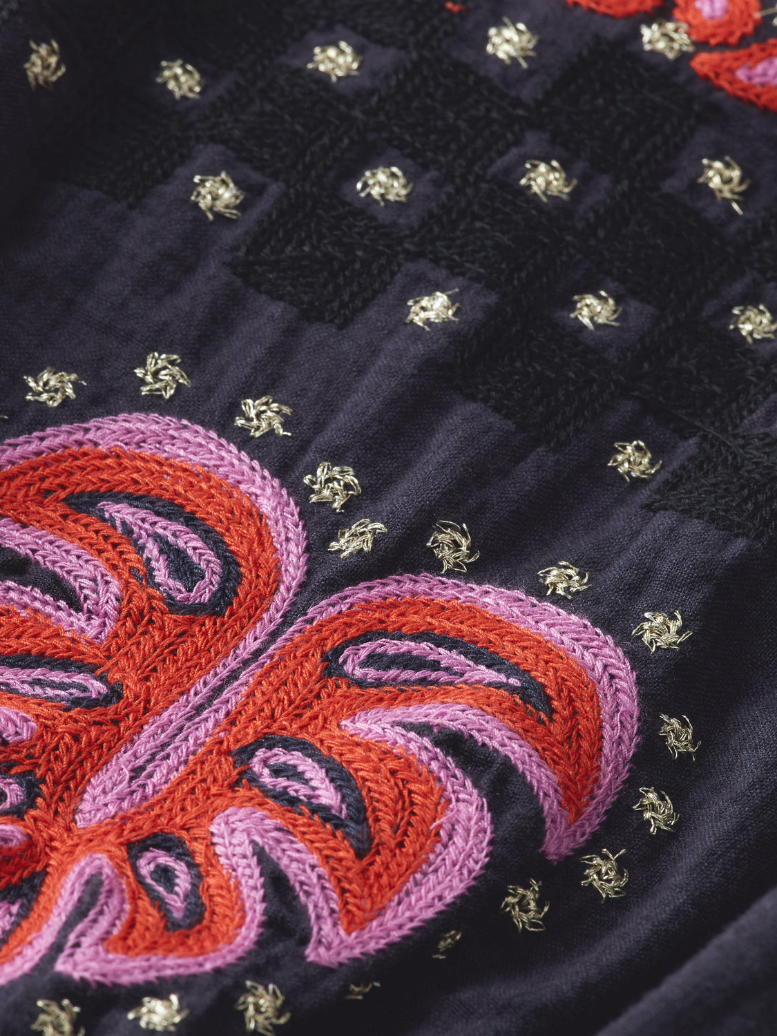Kids - Embroidered cotton dress - Scotch & Soda AU