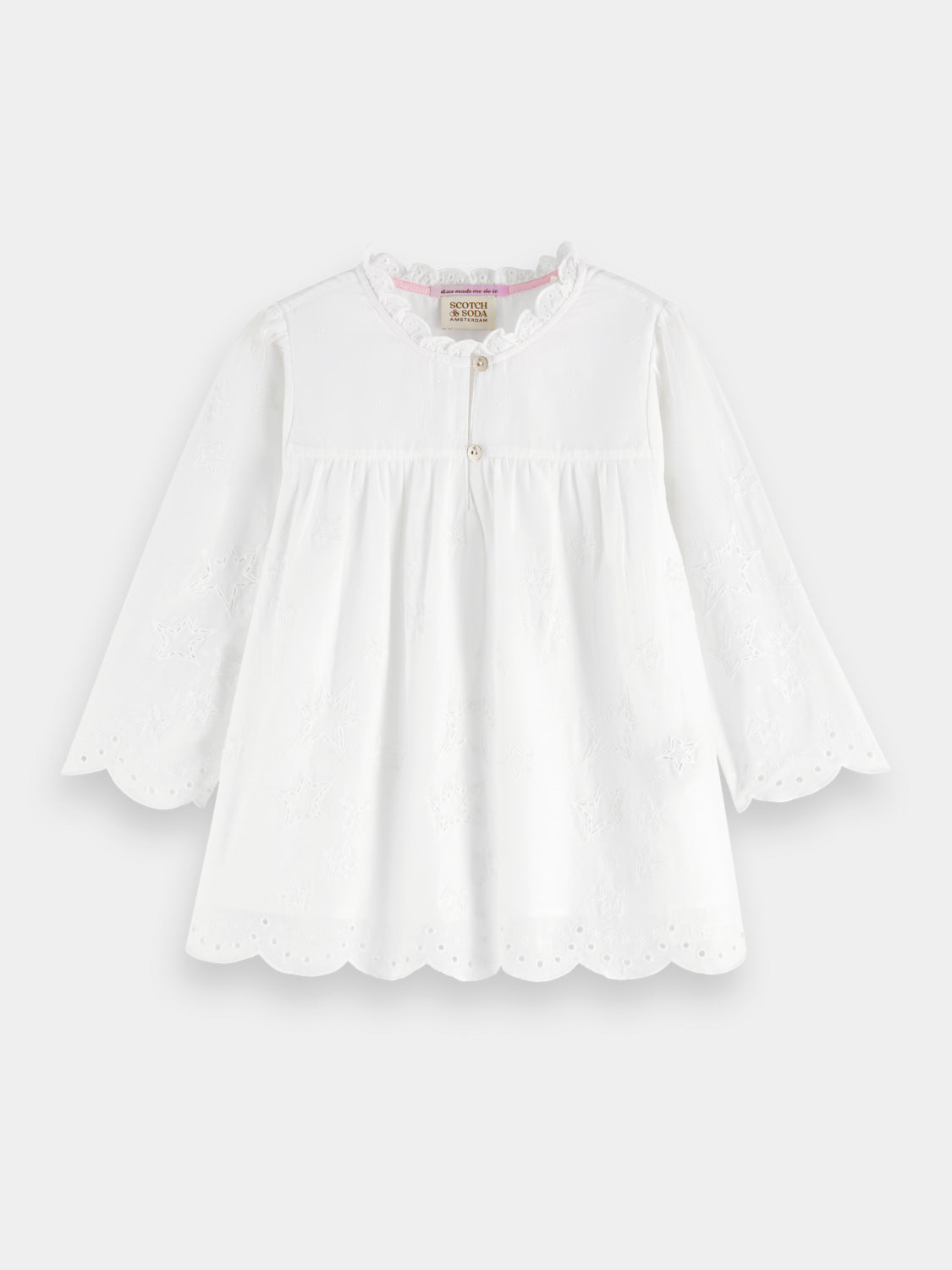 Kids - Broderie anglaise star top - Scotch & Soda AU