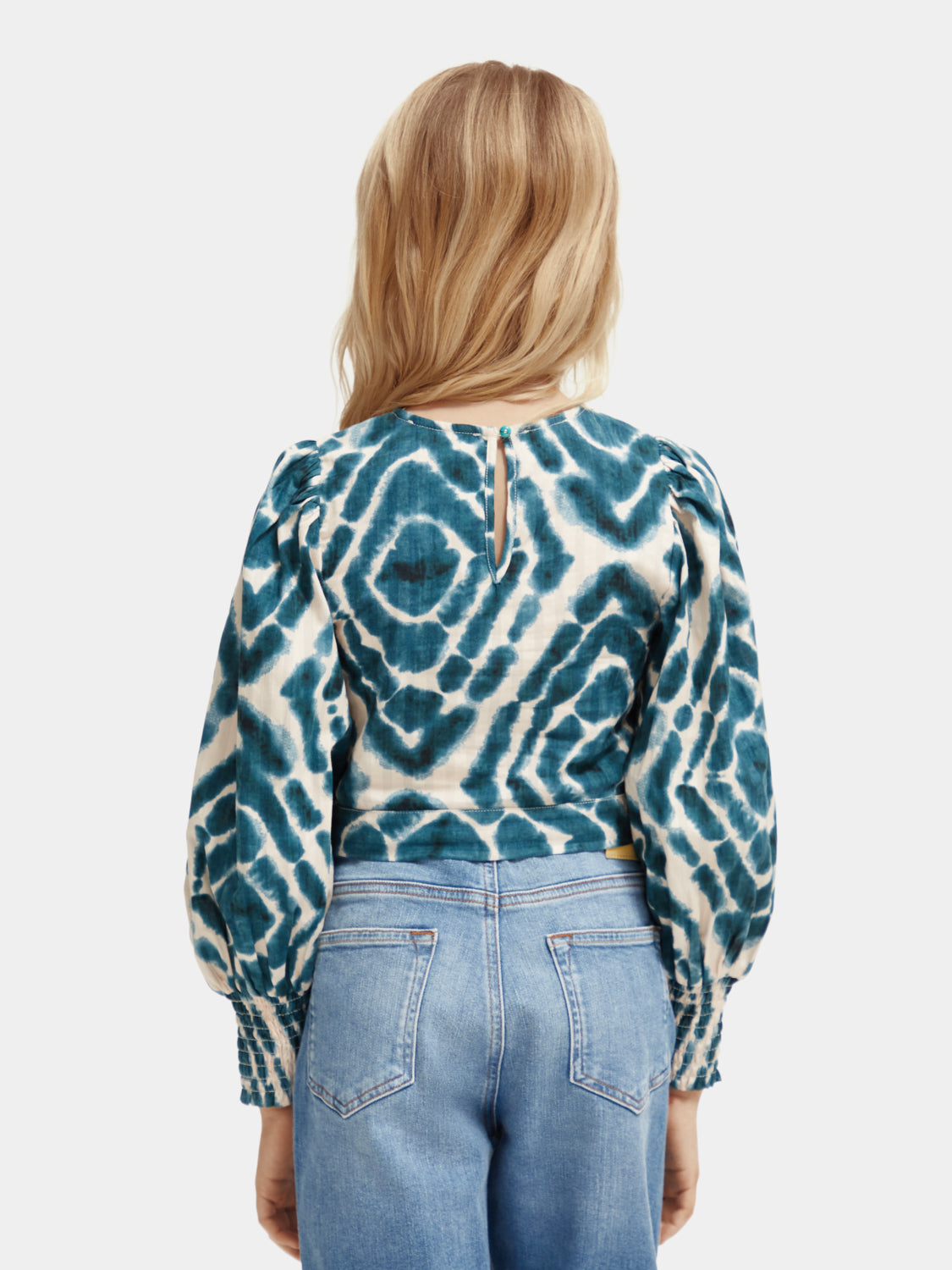 Kids - All-over printed long-sleeved top - Scotch & Soda AU