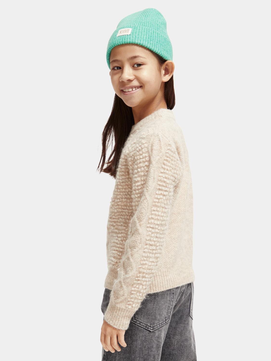 Kids - Cable knit pullover - Scotch & Soda AU
