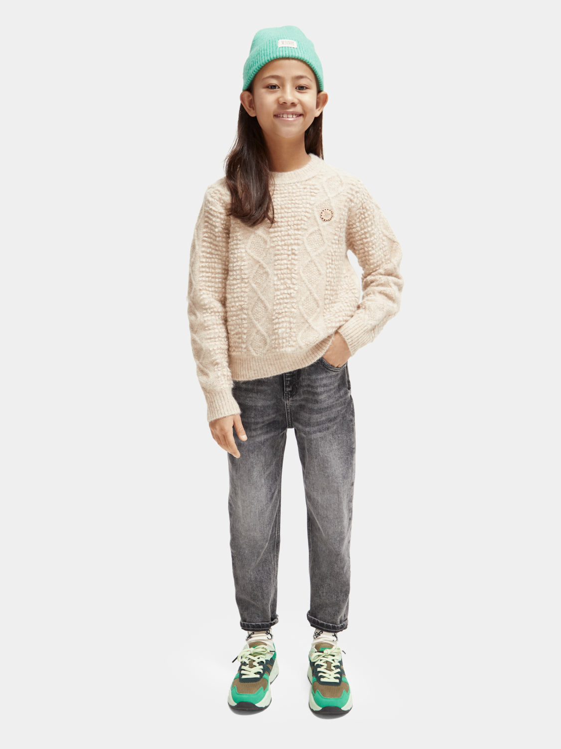 Kids - Cable knit pullover - Scotch & Soda AU