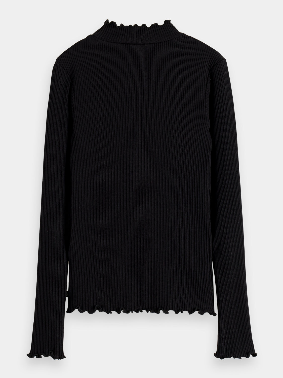 Kids - High-neck fitted long-sleeved t-shirt - Scotch & Soda AU