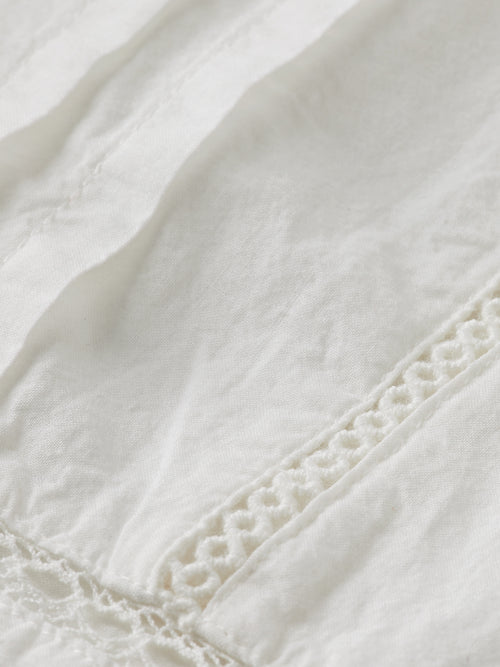Long-sleeved organic cotton midi dress - Scotch & Soda AU
