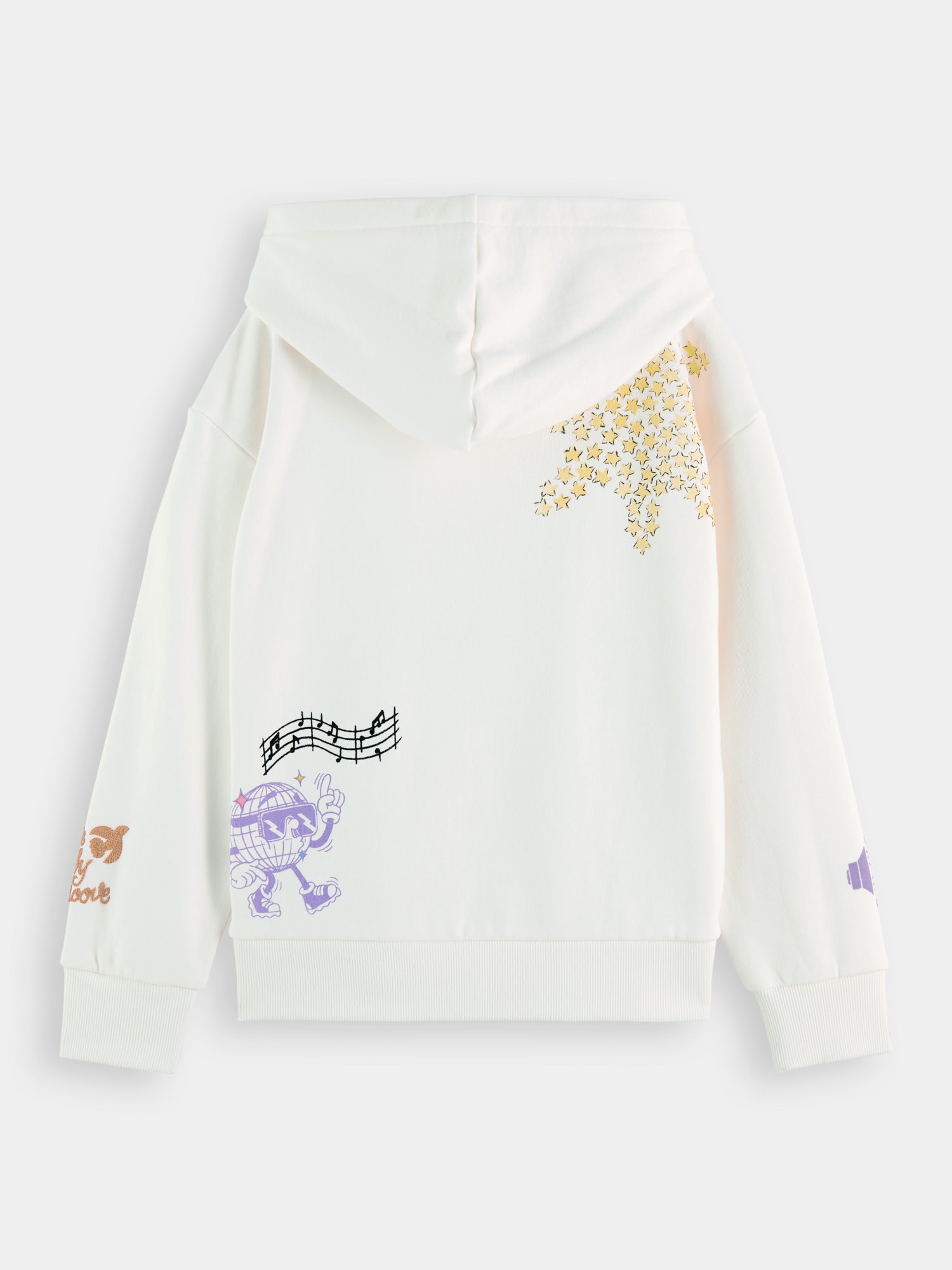 Loose-fit artwork hoodie - Scotch & Soda AU
