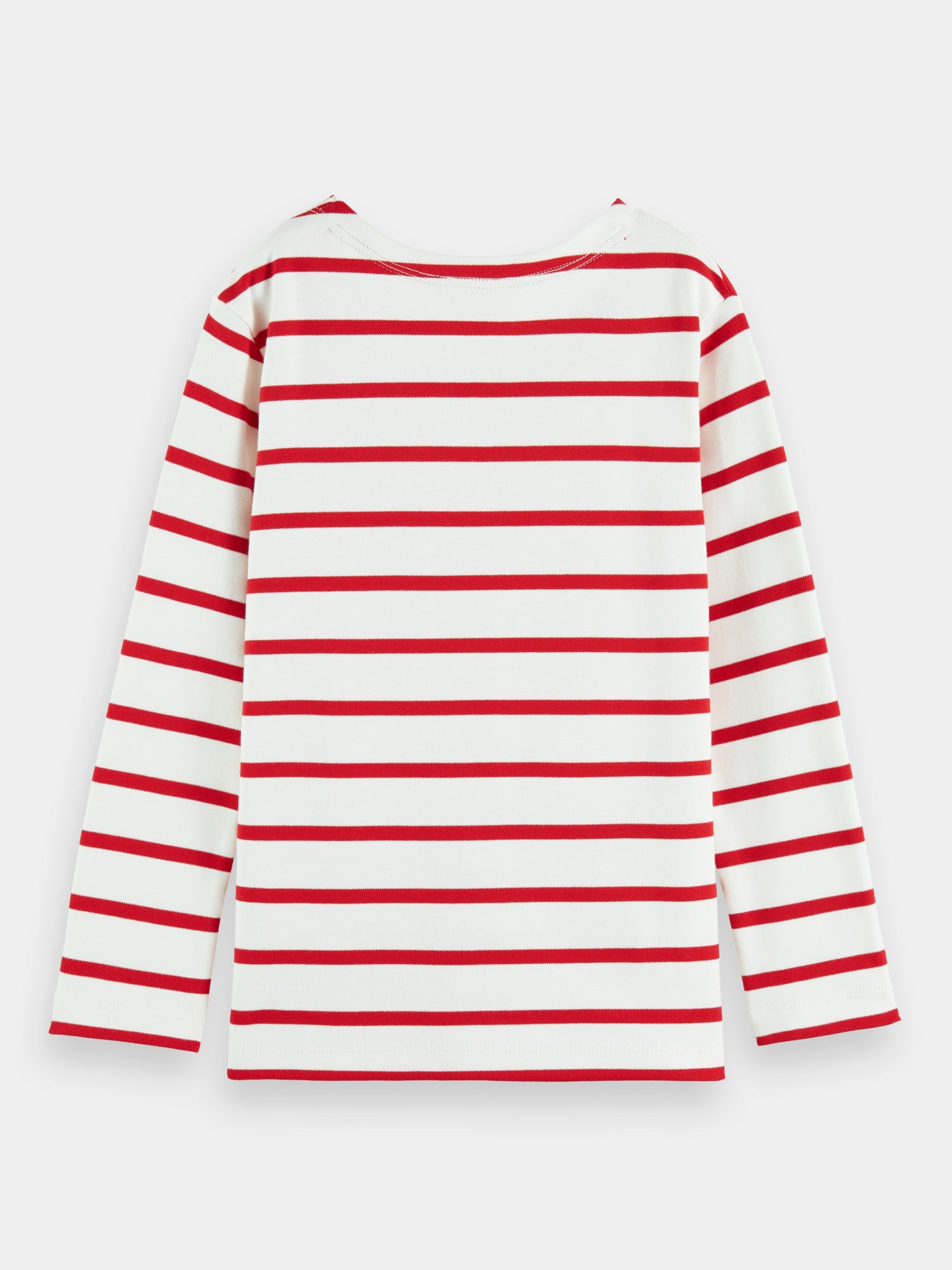 Striped yarn-dyed long sleeved t-shirt - Scotch & Soda AU