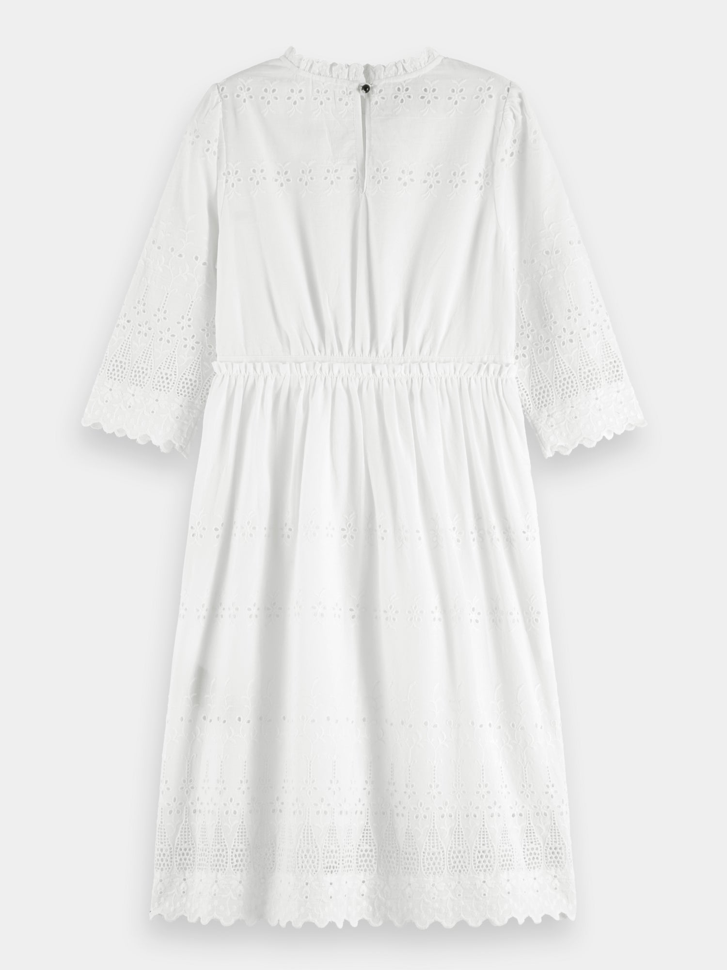 Broderie anglaise midi dress - Scotch & Soda AU