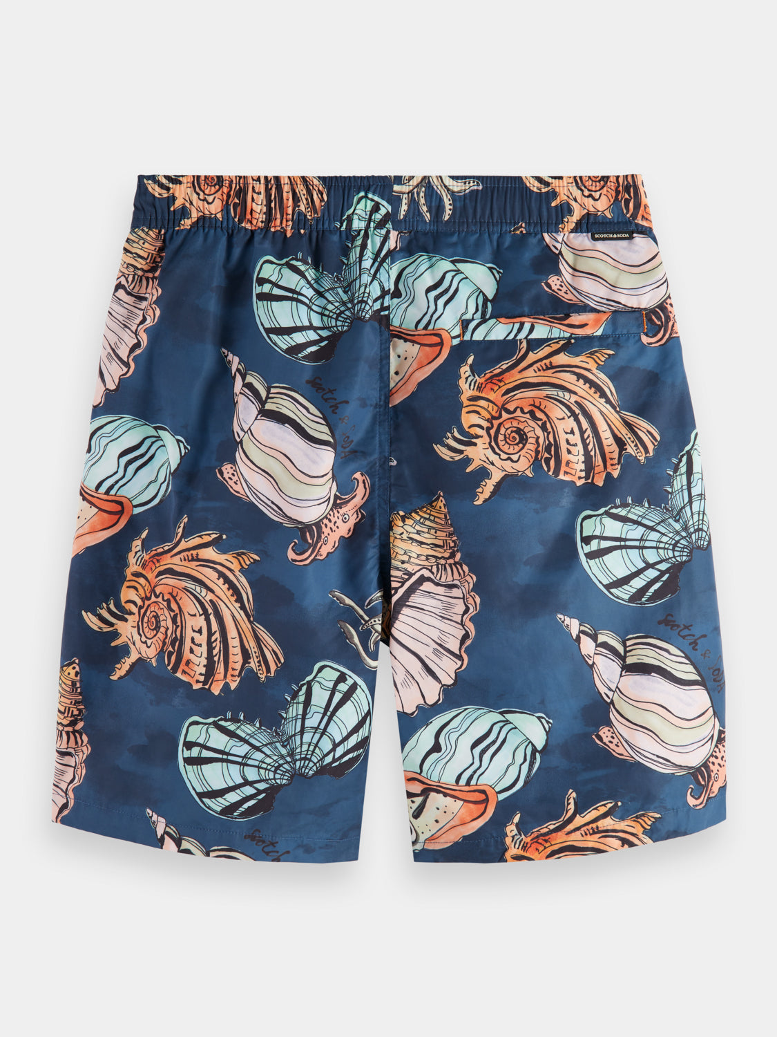 All-over printed longer-length swimshorts - Scotch & Soda AU