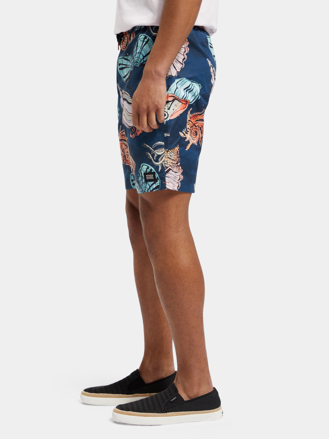 All-over printed longer-length swimshorts - Scotch & Soda AU