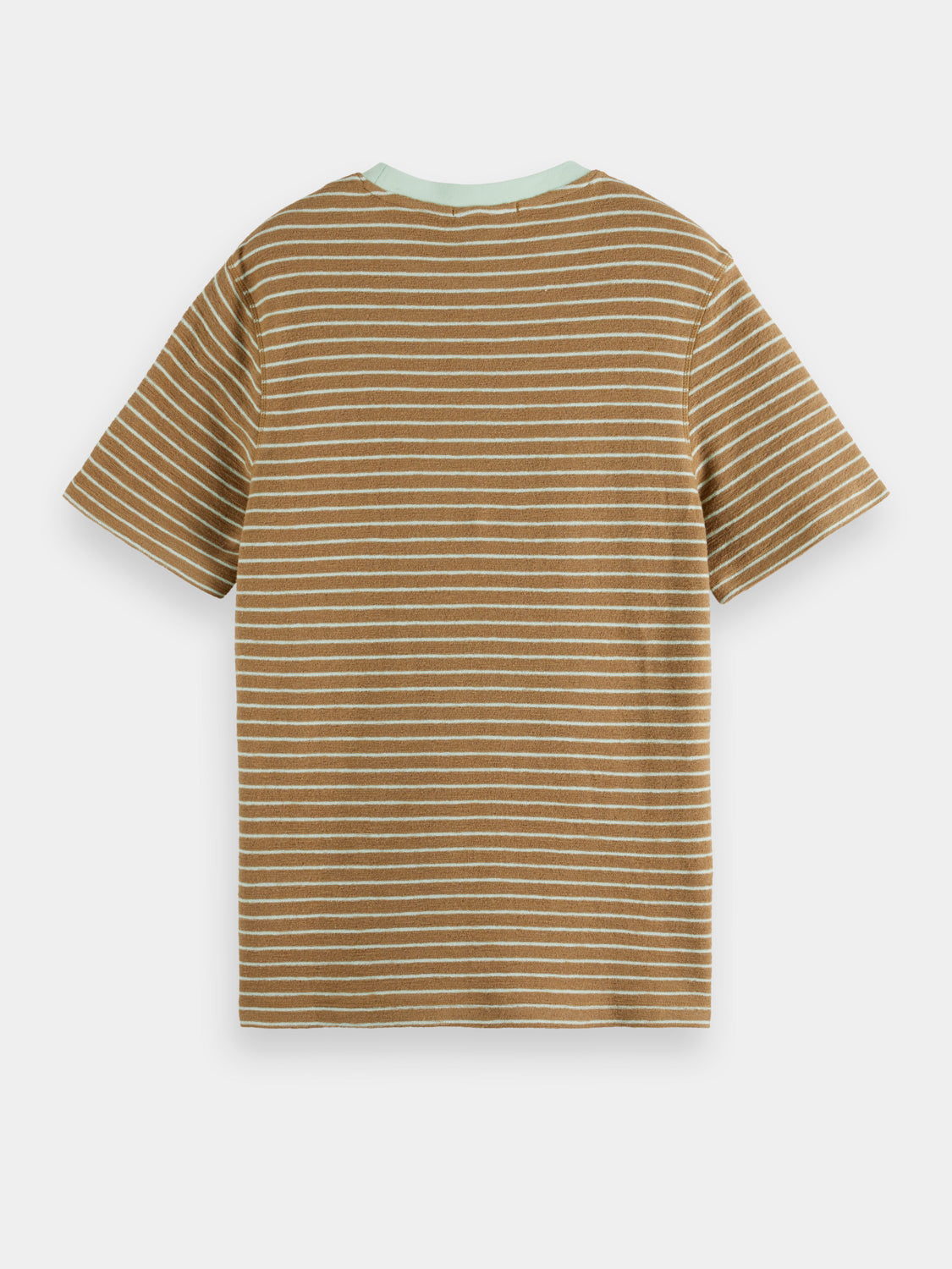 Structured striped t-shirt - Scotch & Soda AU