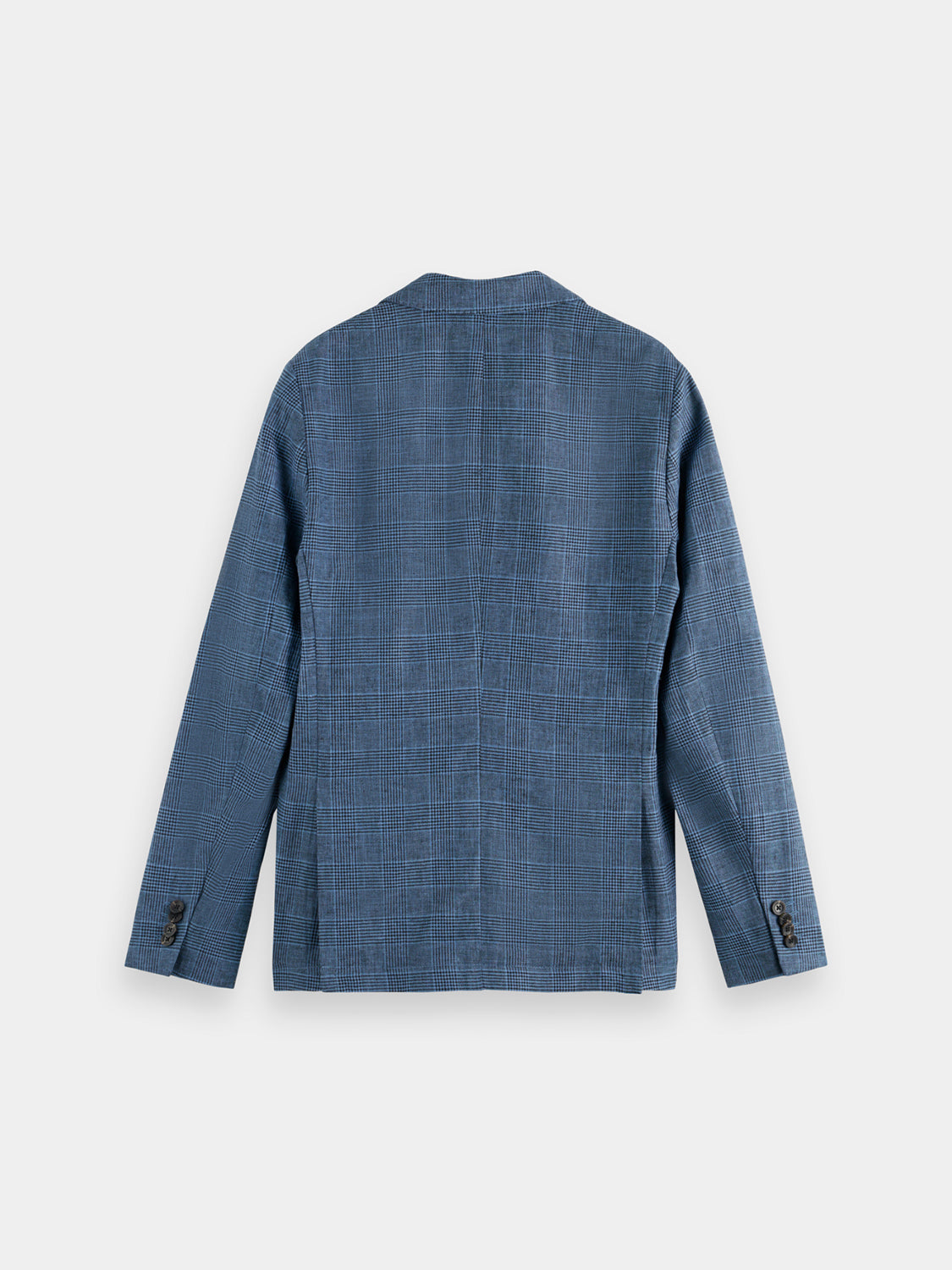Double-breasted check blazer - Scotch & Soda AU