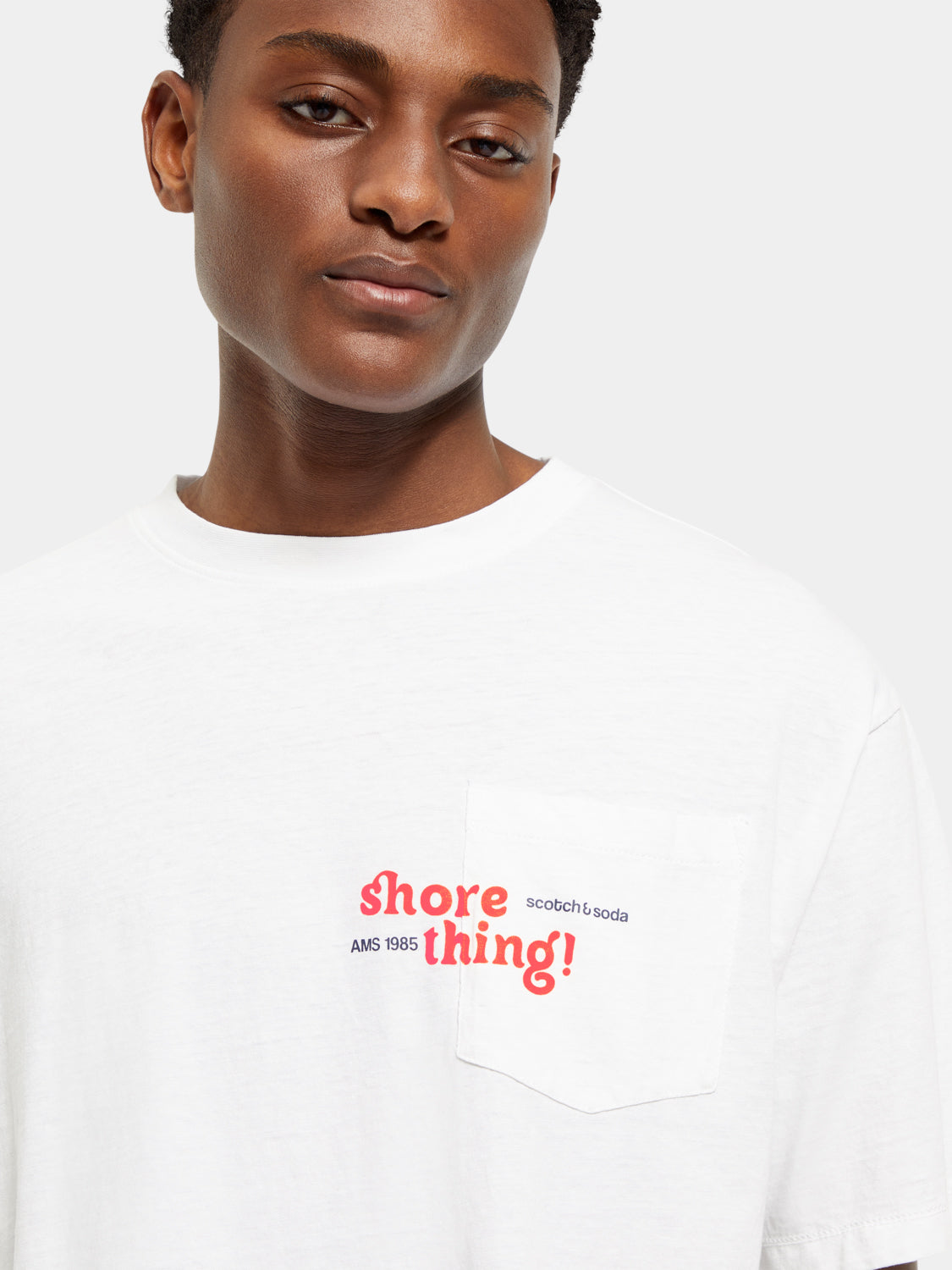 Artwork pocket t-shirt - Scotch & Soda AU
