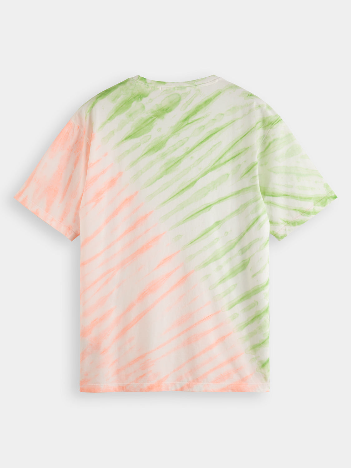 Diagonal tie-dyed t-shirt - Scotch & Soda AU