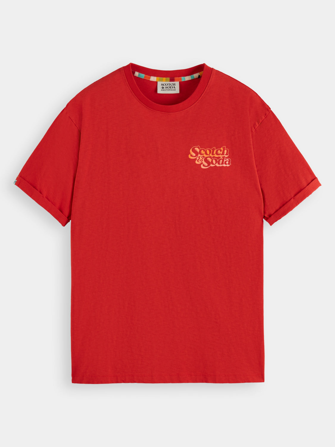 Front & back artwork t-shirt - Scotch & Soda AU