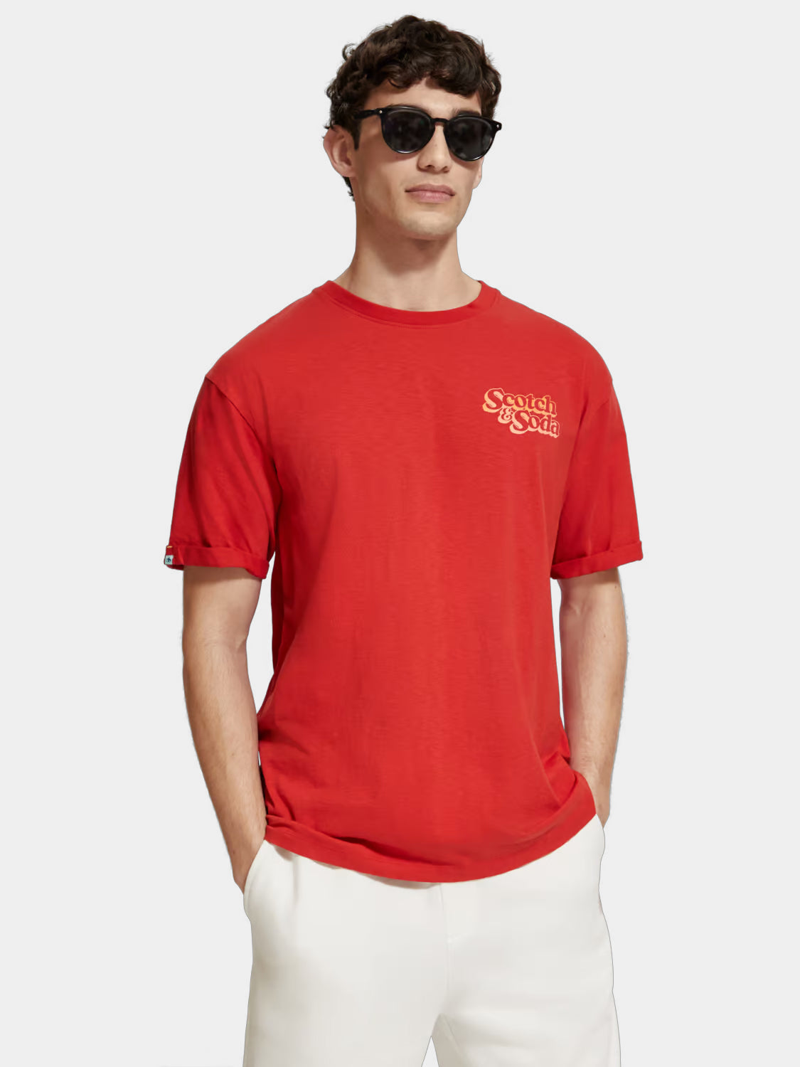 Front & back artwork t-shirt - Scotch & Soda AU