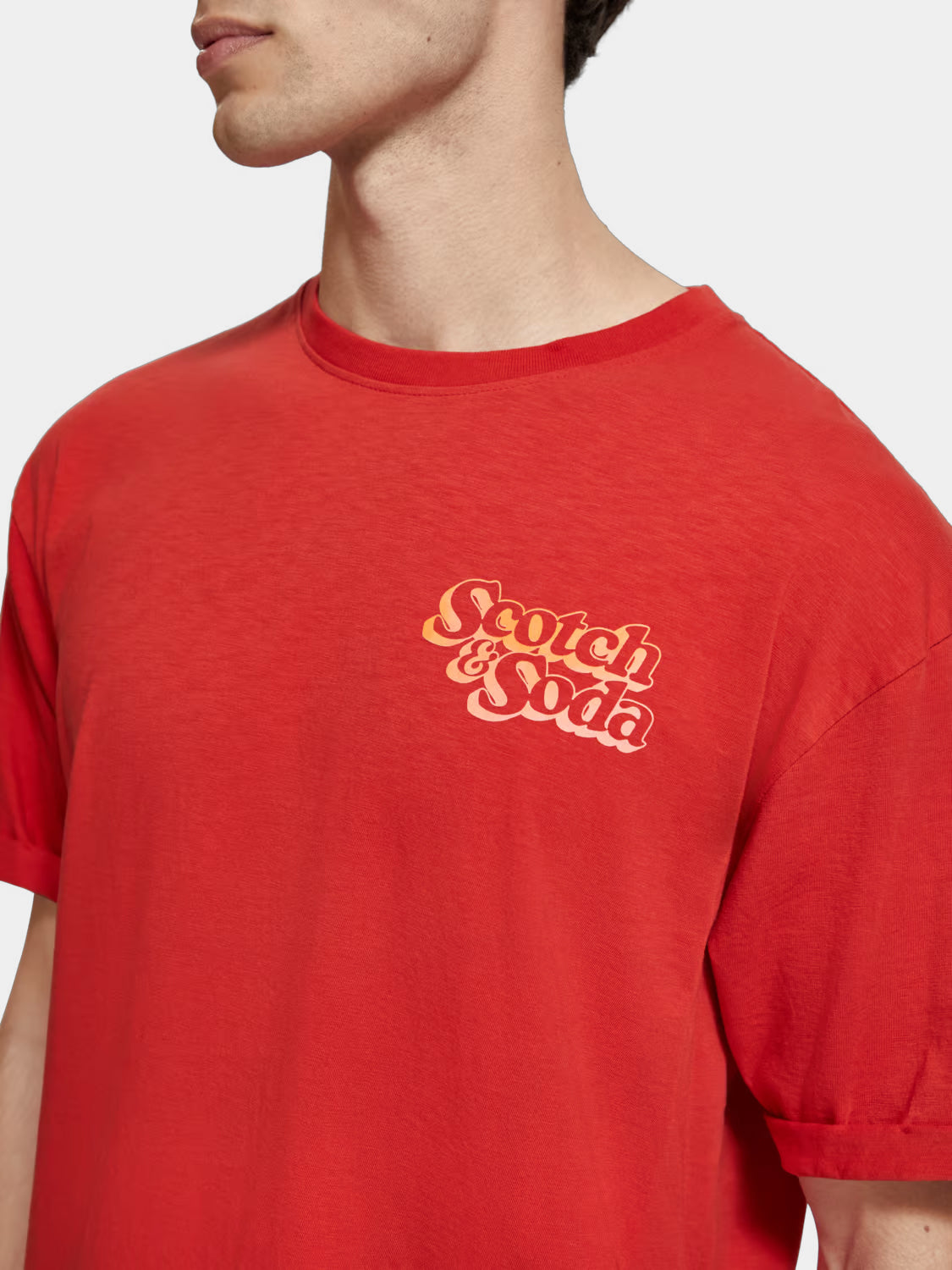 Front & back artwork t-shirt - Scotch & Soda AU
