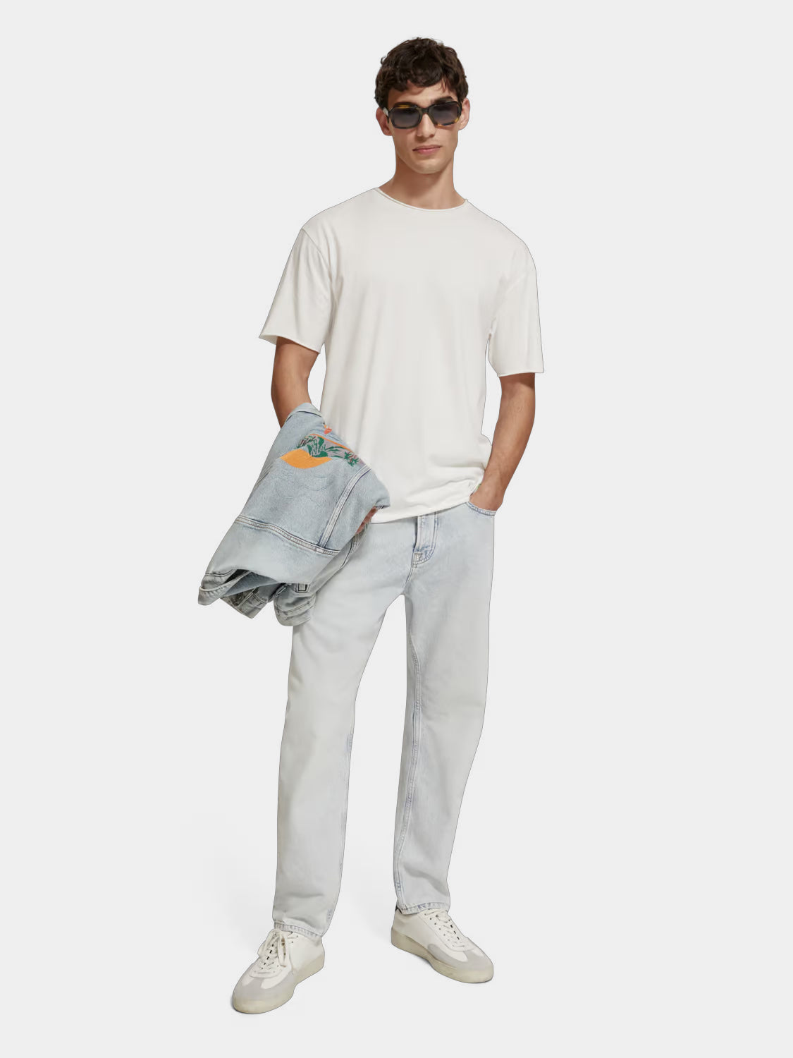 Raw edge t-shirt - Scotch & Soda AU