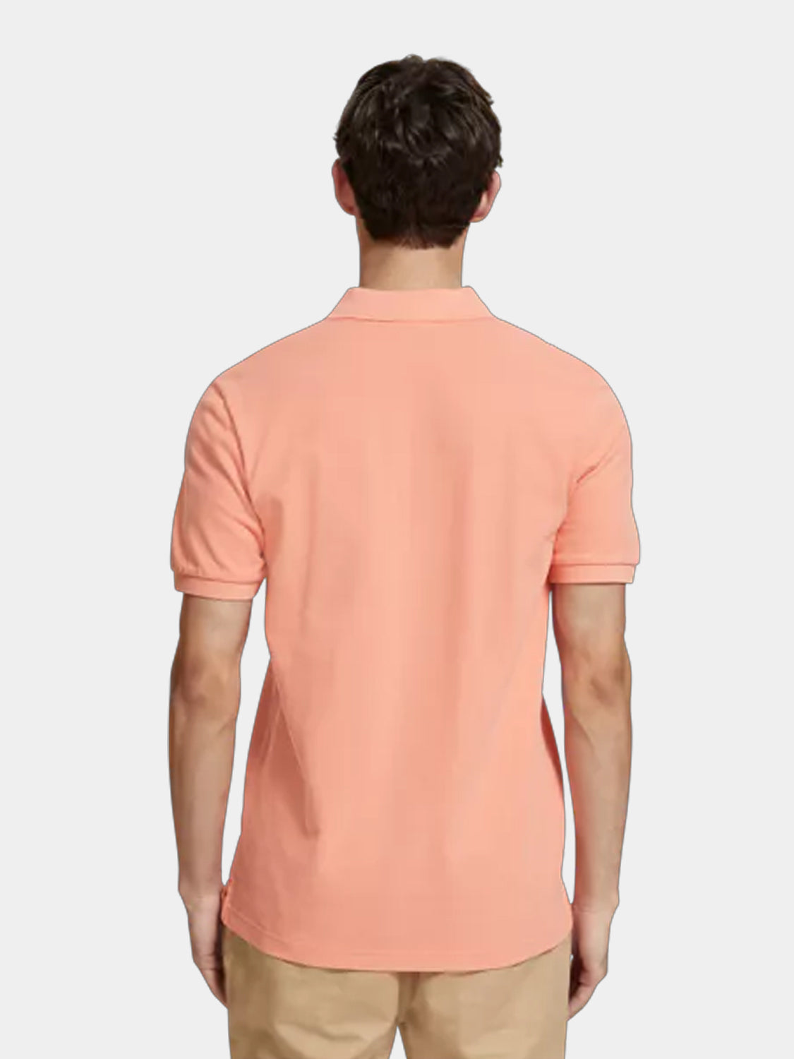 Garment-dyed pique polo shirt - Scotch & Soda AU