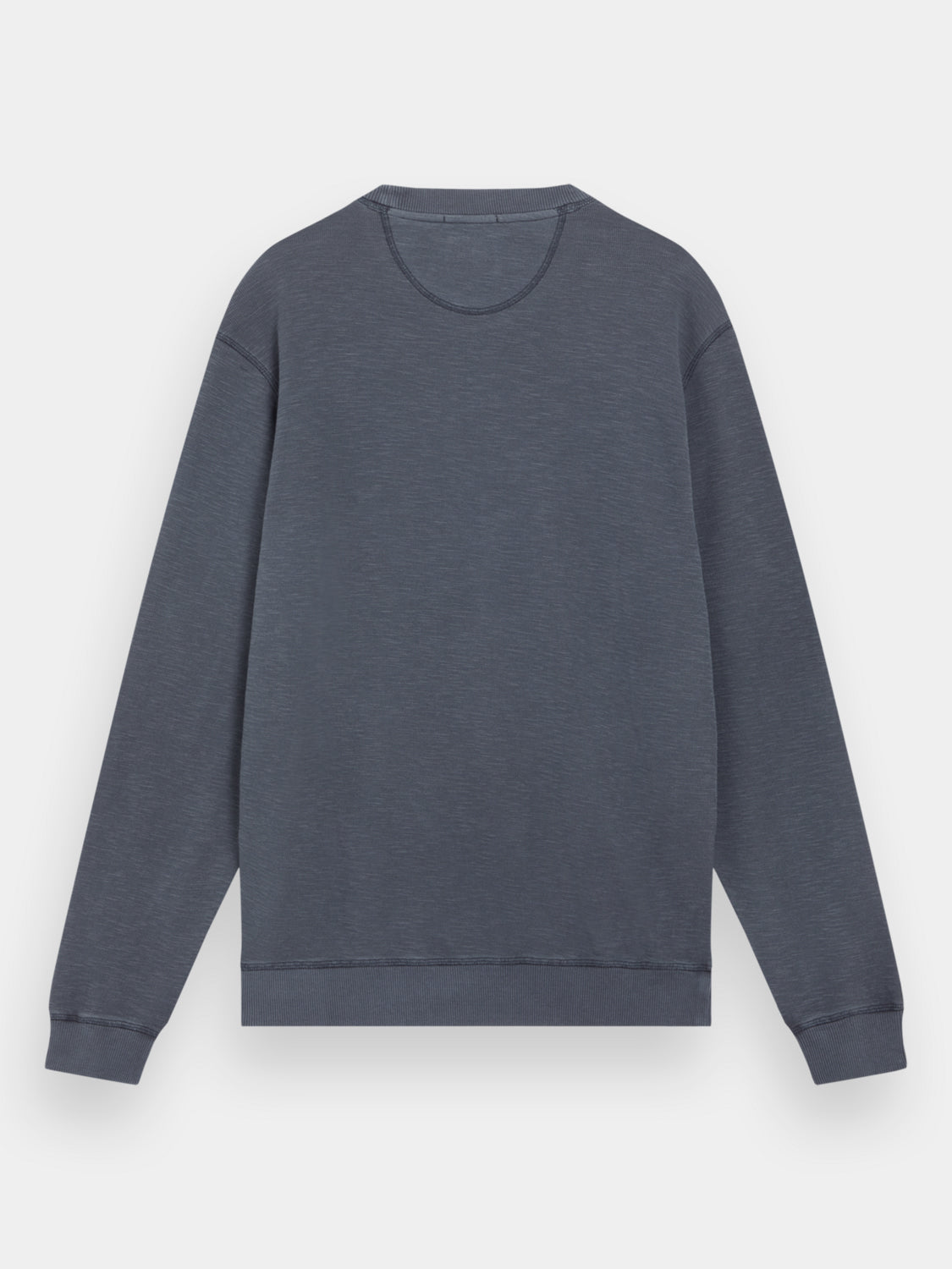 Garment-dyed structured sweatshirt - Scotch & Soda AU