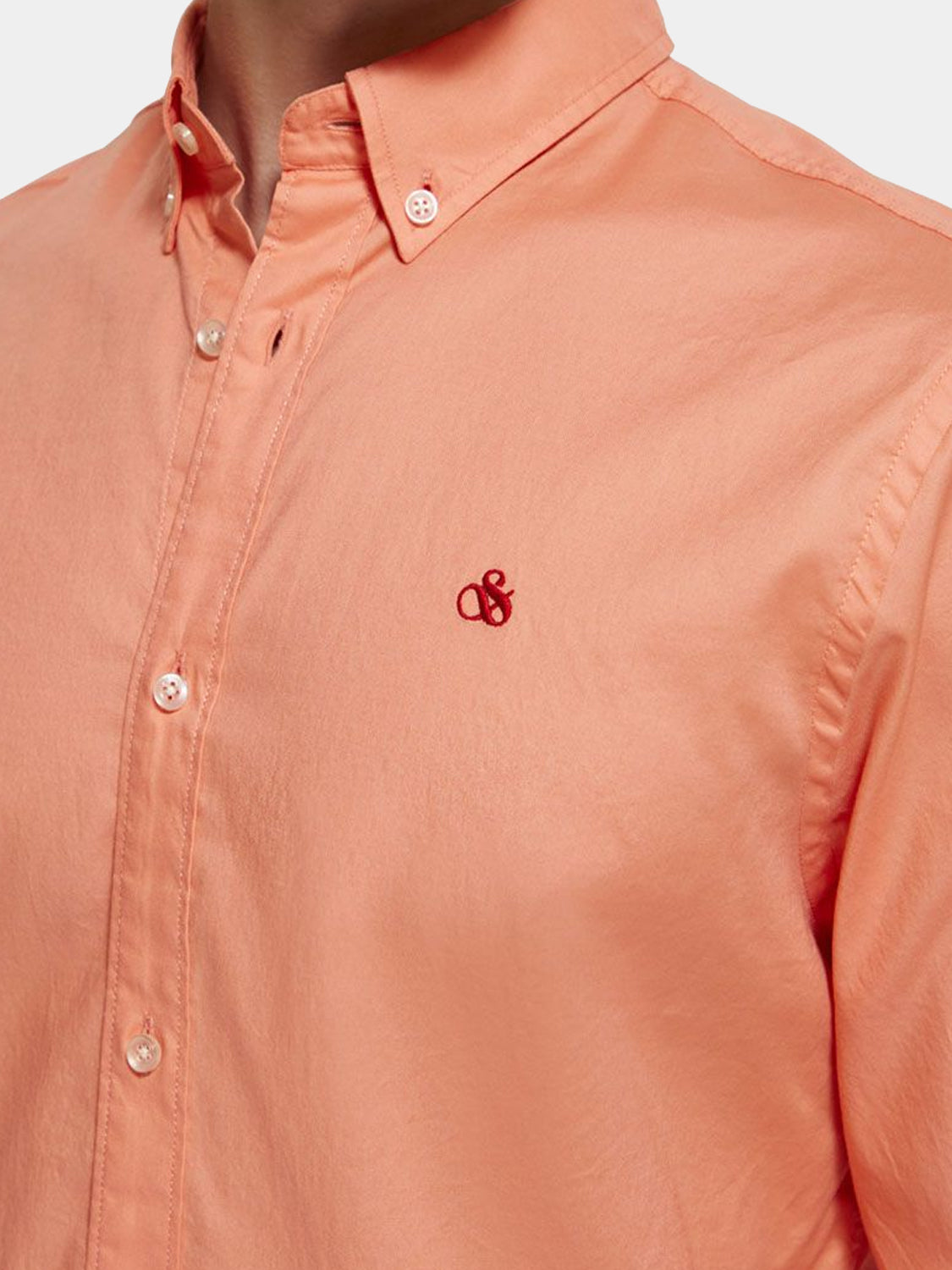Classic solid Oxford shirt - Scotch & Soda AU