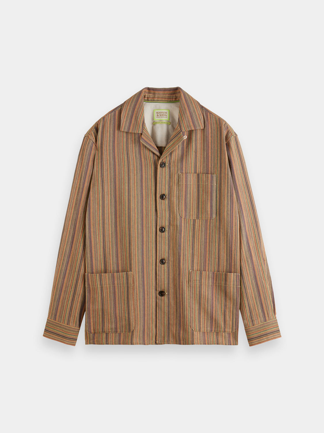 Striped workwear shirt - Scotch & Soda AU