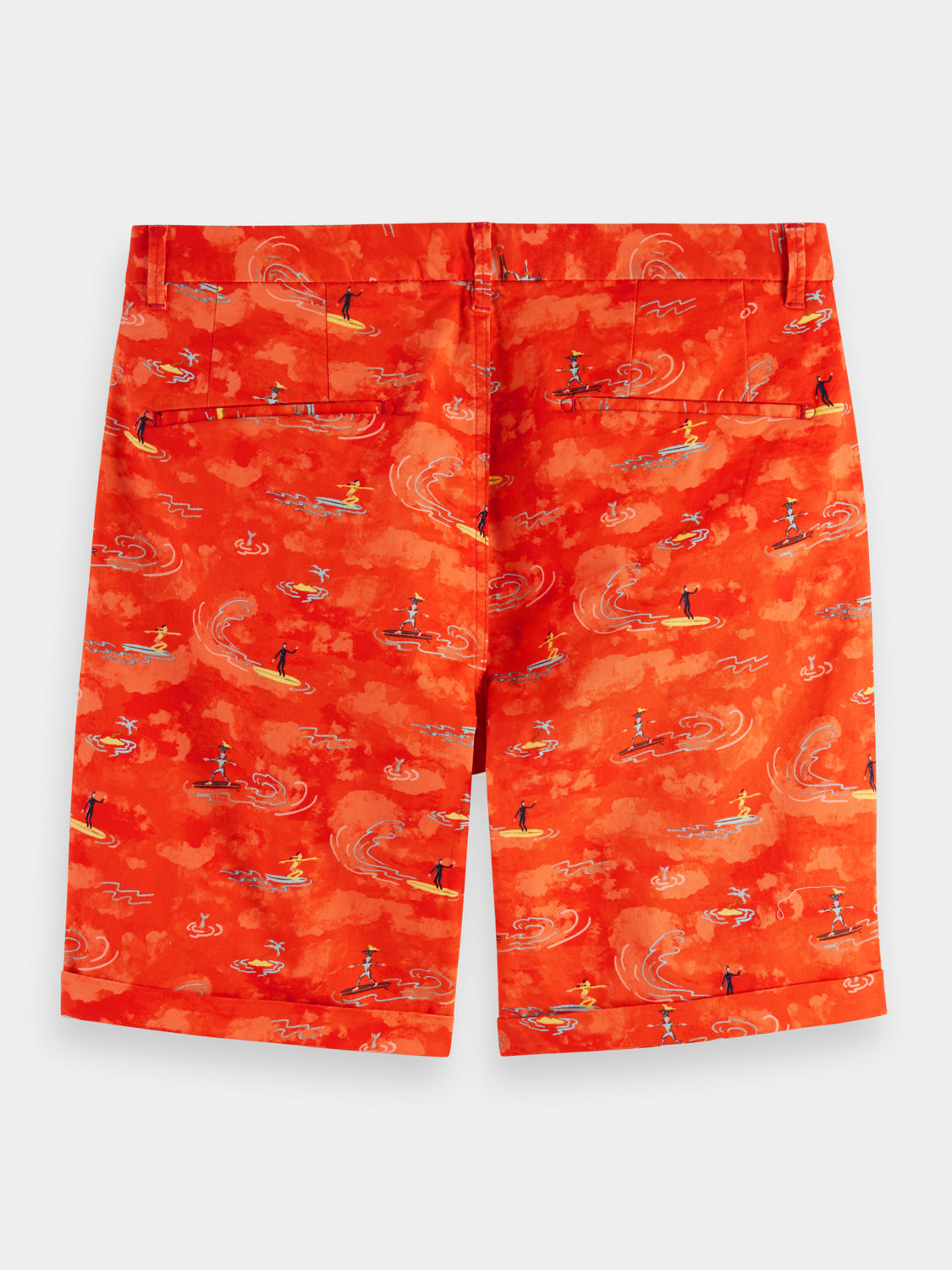 Stuart printed chino shorts - Scotch & Soda AU