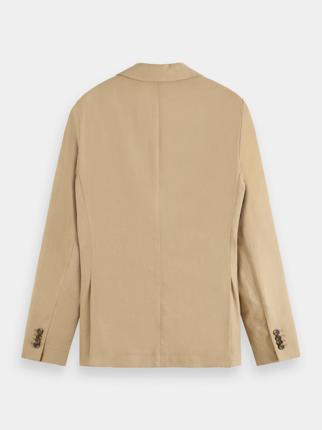 Unconstructed single-breasted twill blazer - Scotch & Soda AU