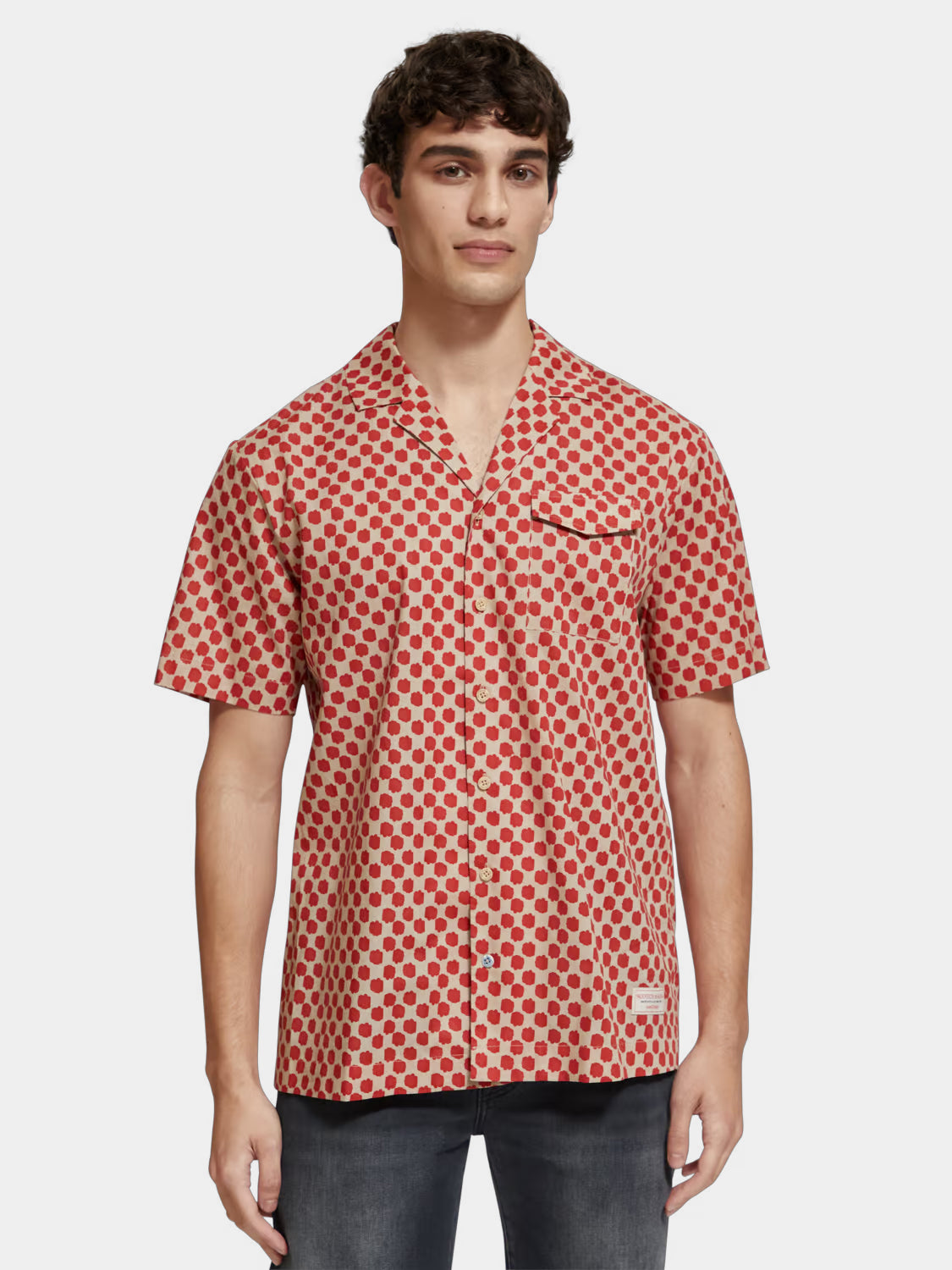 Printed short sleeved shirt - Scotch & Soda AU