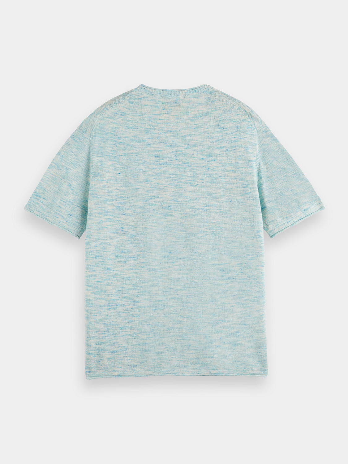 Embroidered knit t-shirt - Scotch & Soda AU