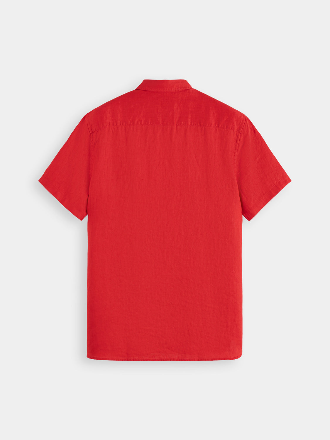 Short sleeved linen shirt - Scotch & Soda AU