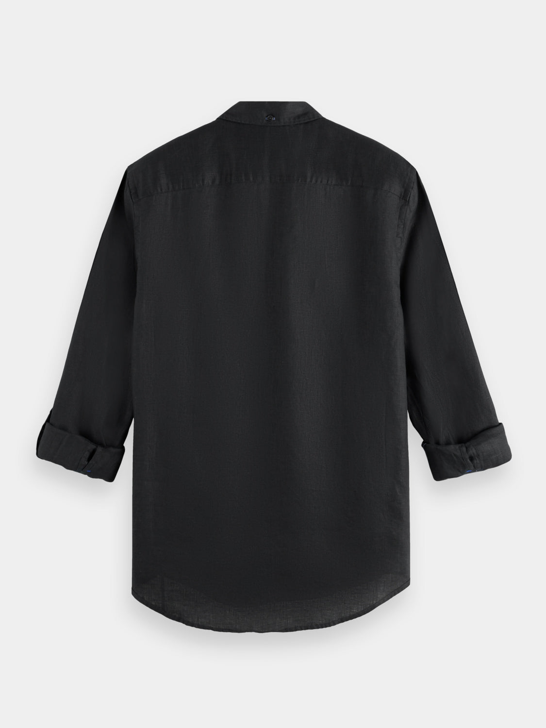 Linen shirt with roll-up sleeves - Scotch & Soda AU
