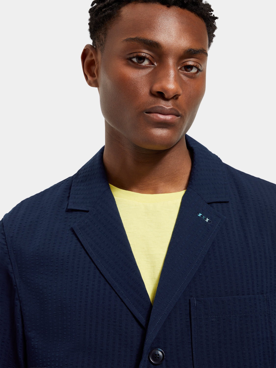 Unconstructed seersucker blazer - Scotch & Soda AU