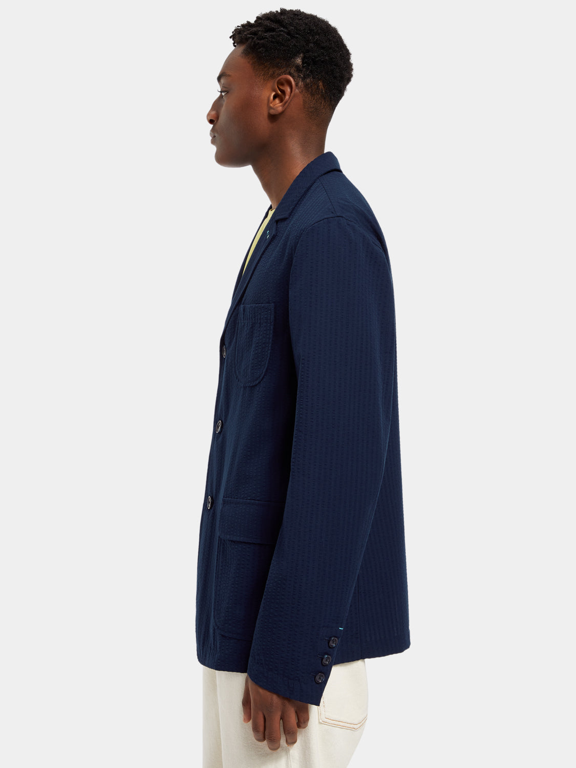 Unconstructed seersucker blazer - Scotch & Soda AU