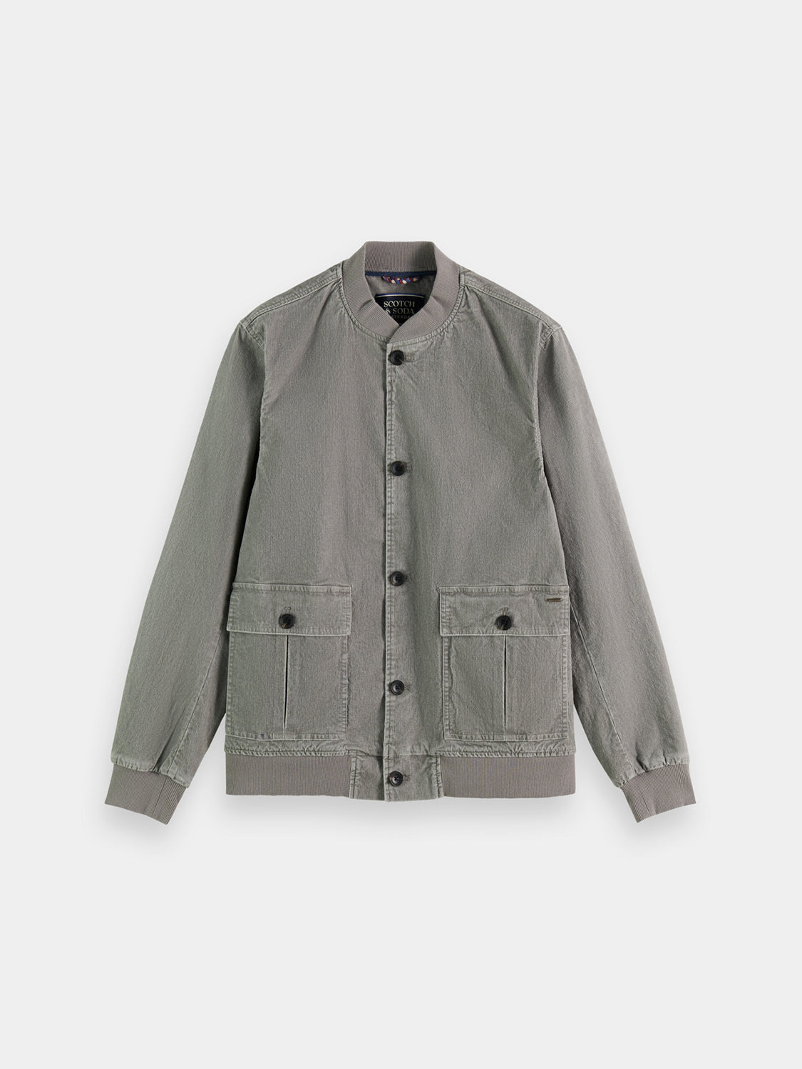 Washed corduroy bomber jacket - Scotch & Soda AU