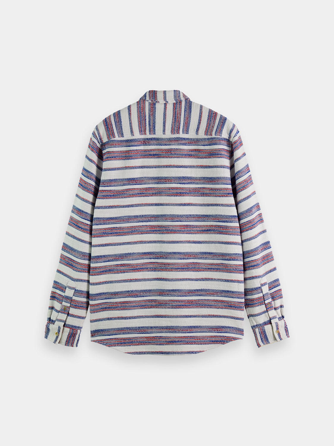 Basket-woven striped shirt - Scotch & Soda AU