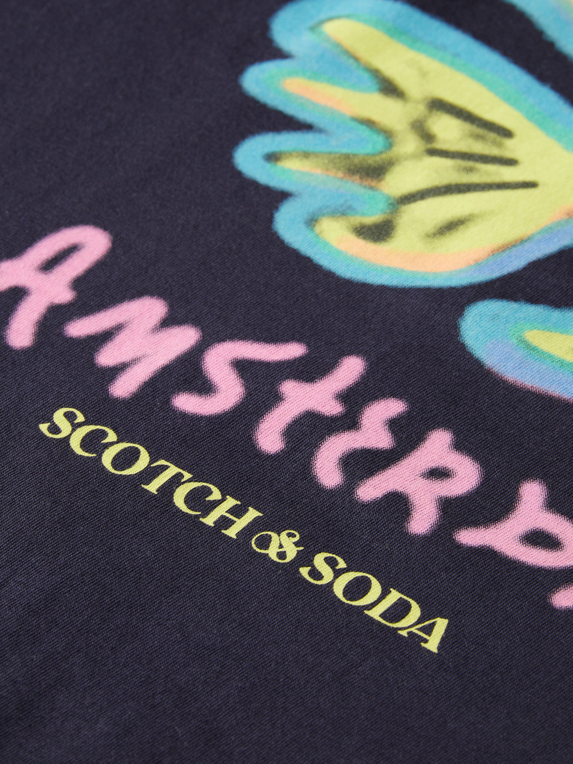 Regular-fit artwork t-shirt - Scotch & Soda AU