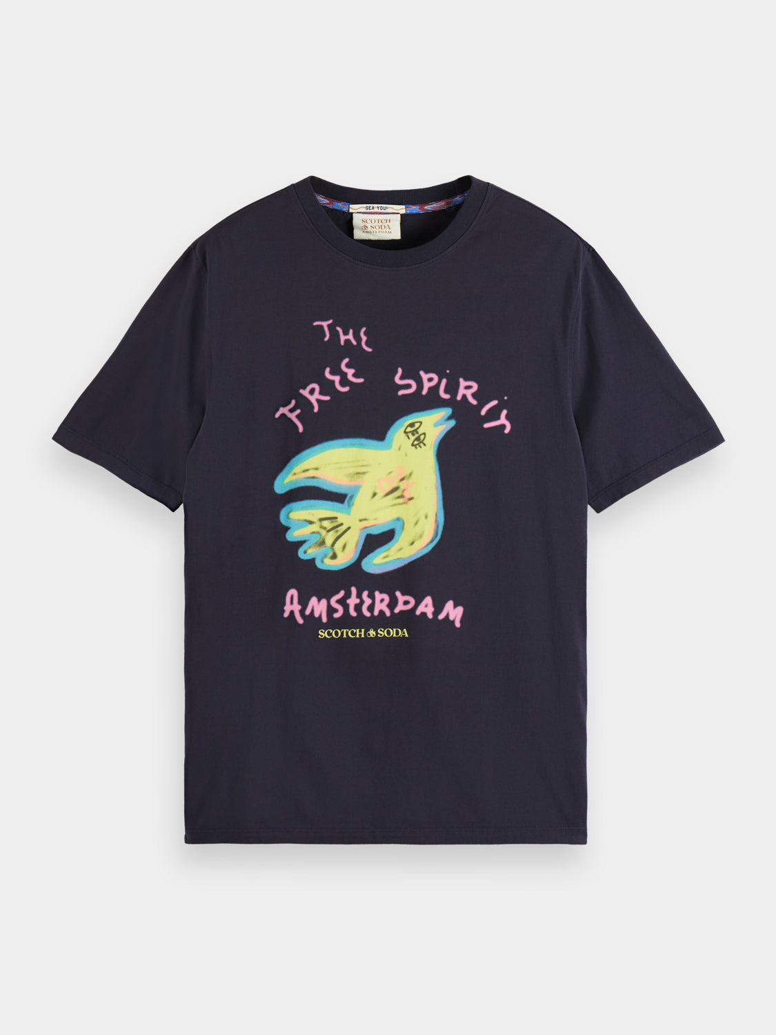 Regular-fit artwork t-shirt - Scotch & Soda AU