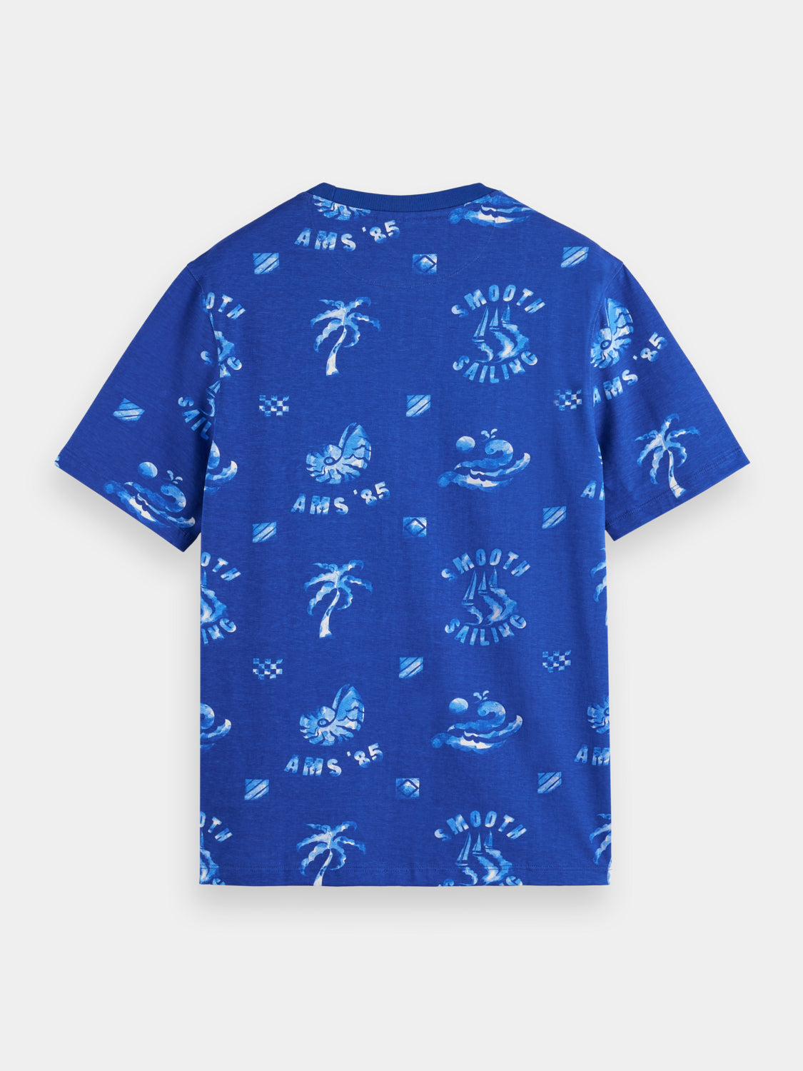 Regular-fit printed t-shirt - Scotch & Soda AU