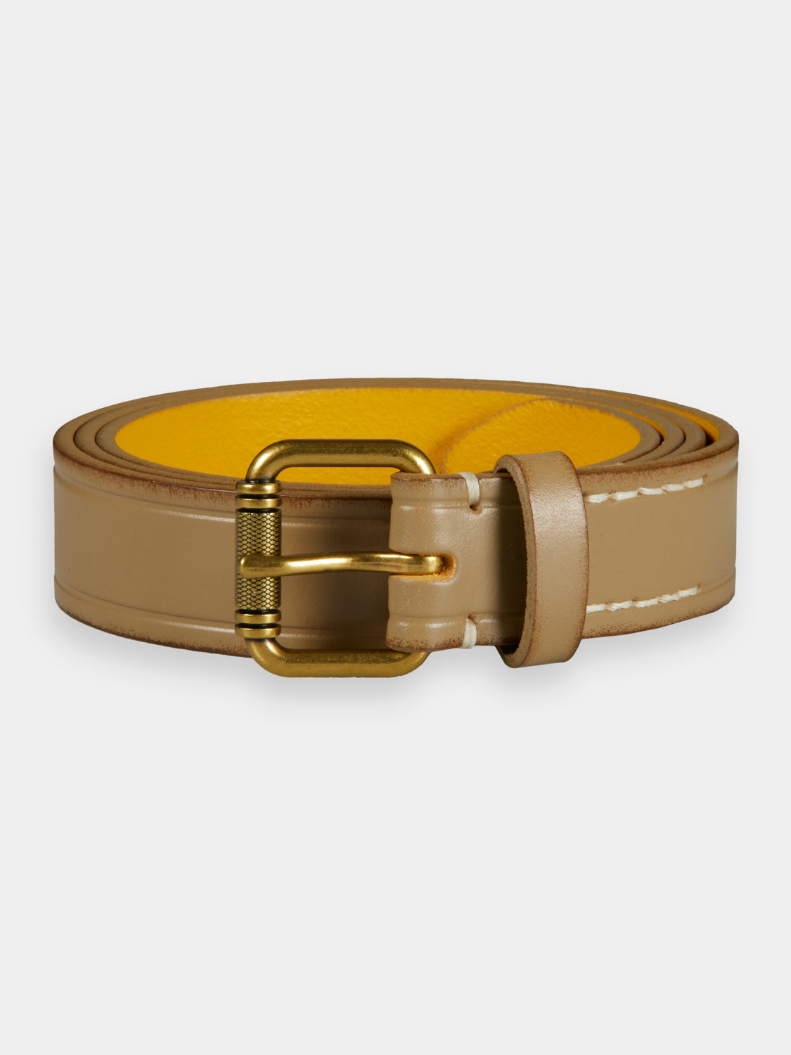 Slim leather belt - Scotch & Soda AU