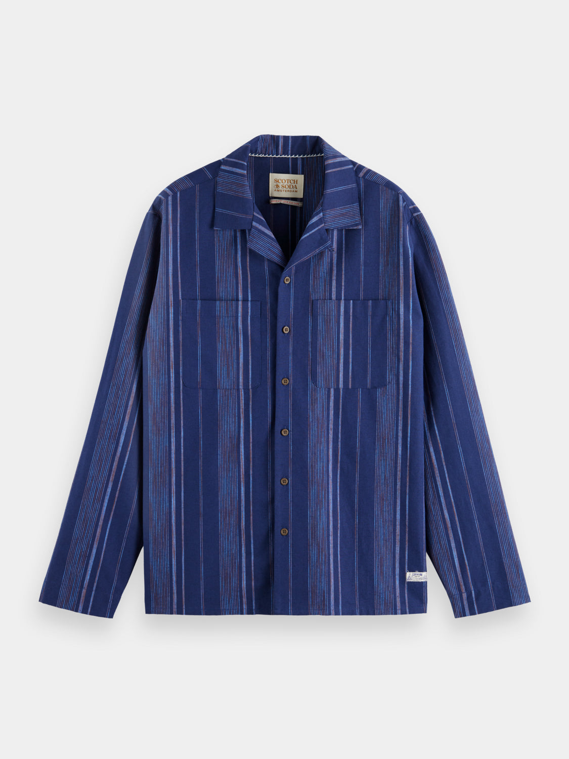 Loose-fit striped shirt - Scotch & Soda AU