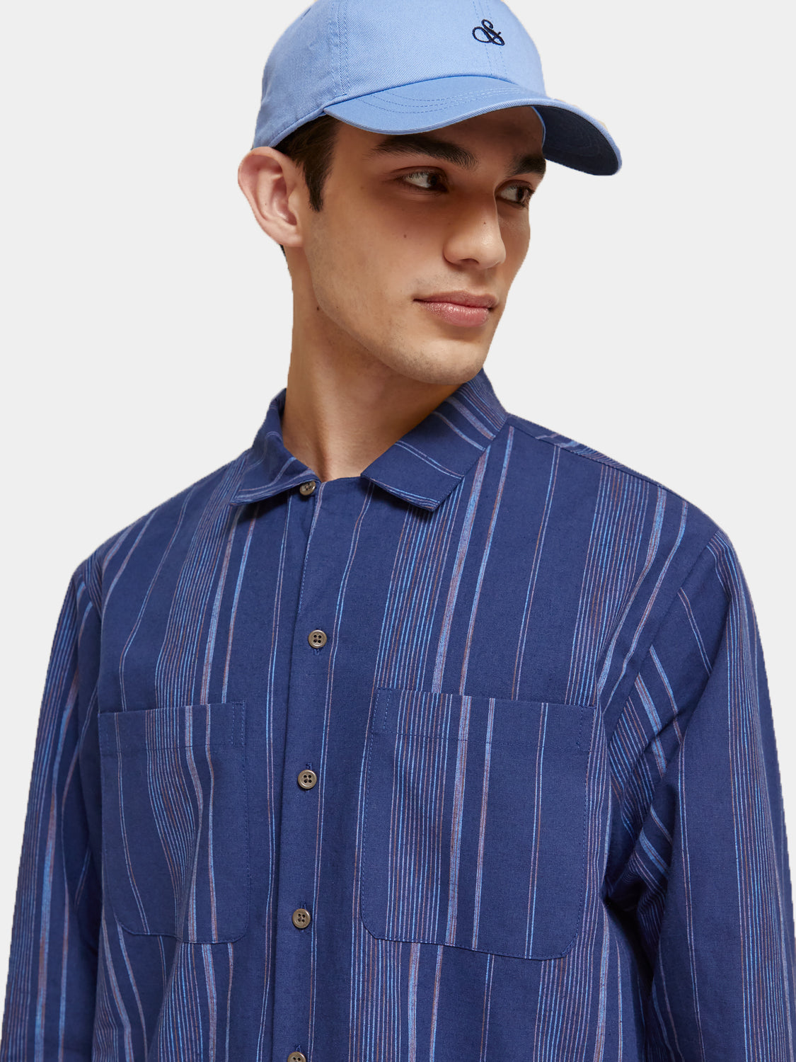 Loose-fit striped shirt - Scotch & Soda AU