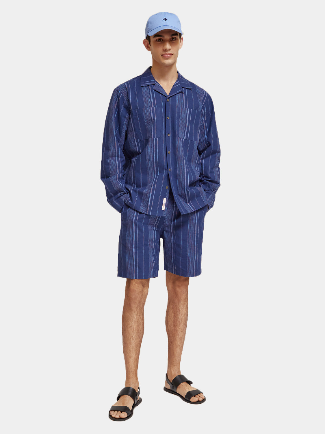 Loose-fit striped shirt - Scotch & Soda AU