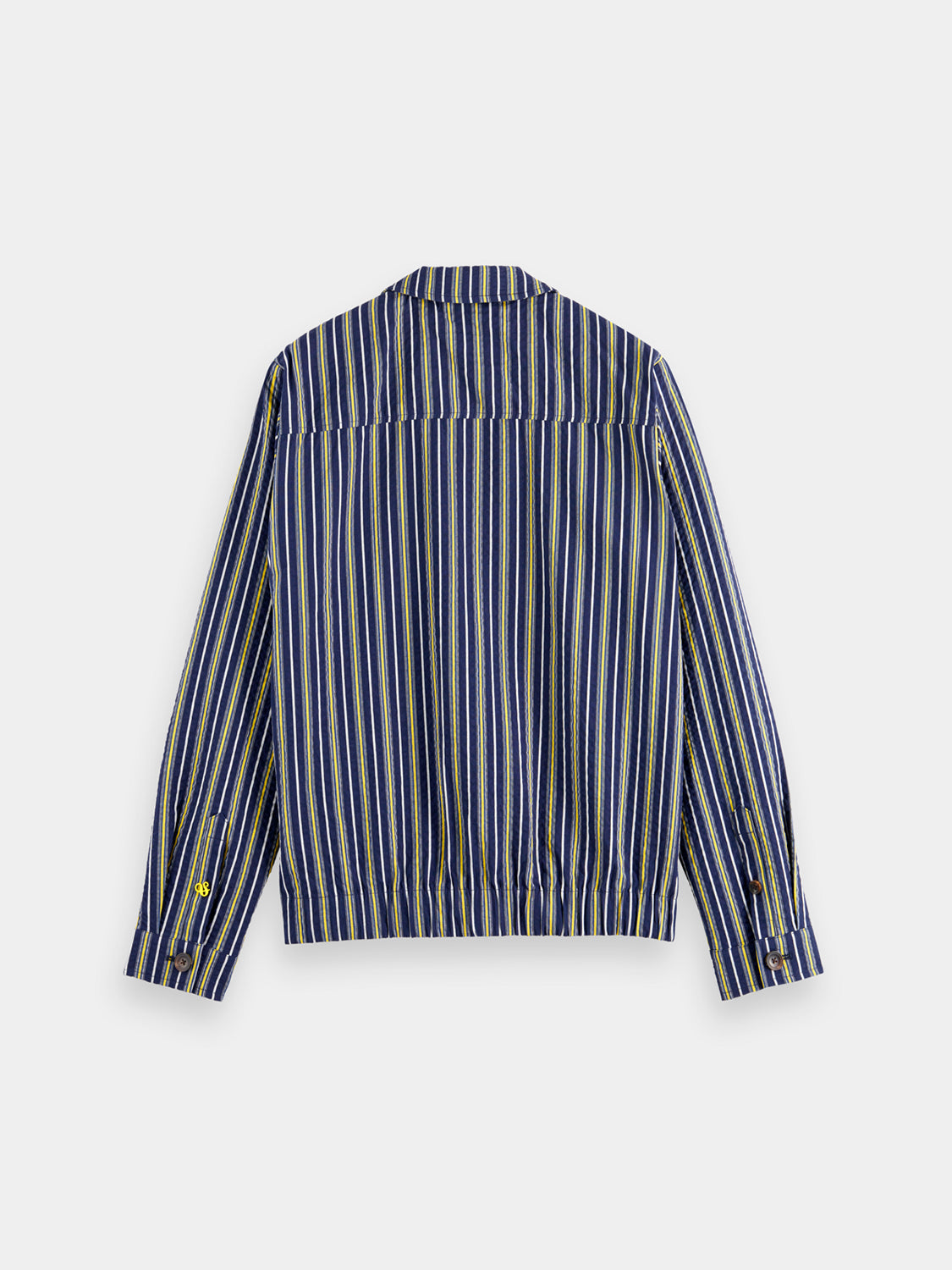 Seersucker blouson jacket - Scotch & Soda AU