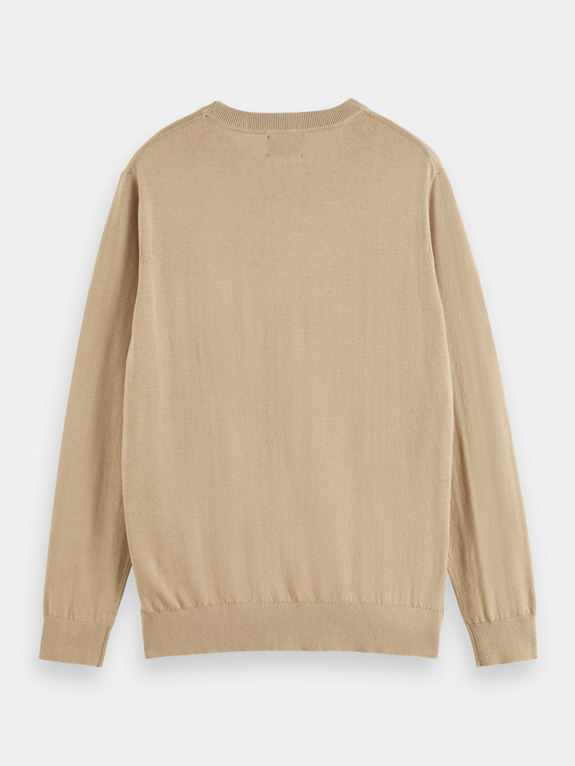 Linen blend crewneck pullover - Scotch & Soda AU