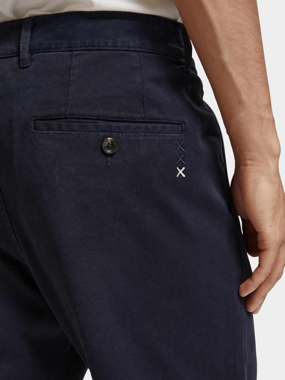 Drift garment-dyed stretch twill chino - Scotch & Soda AU